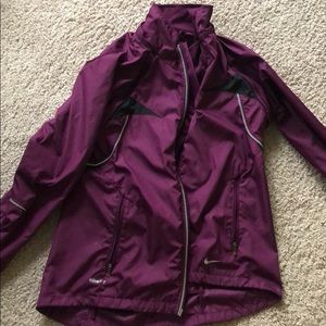 Purple rain jacket